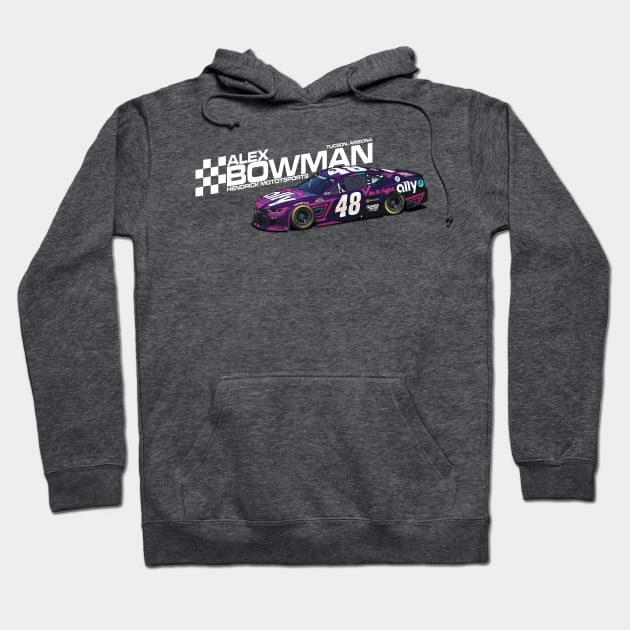 Alex Bowman 2021 Hoodie by Sway Bar Designs